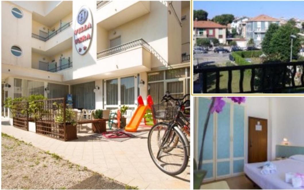 Hotel Villa Vera Римини Экстерьер фото